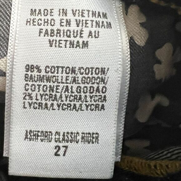 LUCKY BRAND ASHFORD CLASSIC RIDER EMBROIDERED CASUAL EVERYDAY WEAR PREMIUM JEANS - Picture 6 of 13